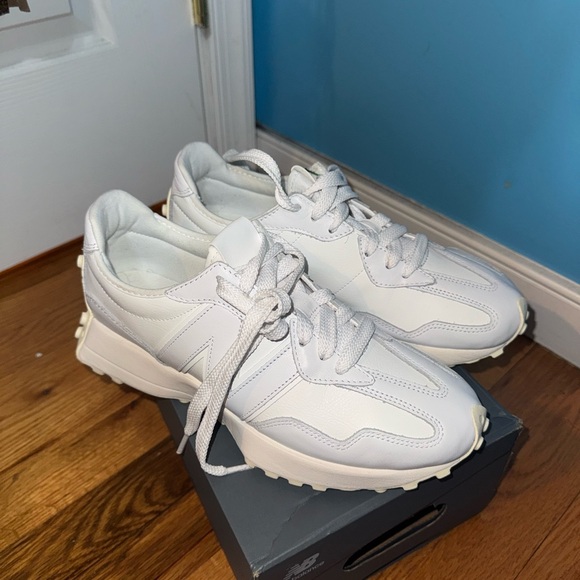 New Balance Other - New Balance 327 White Leather - Size 9.5 Men and 11 Women Unisex